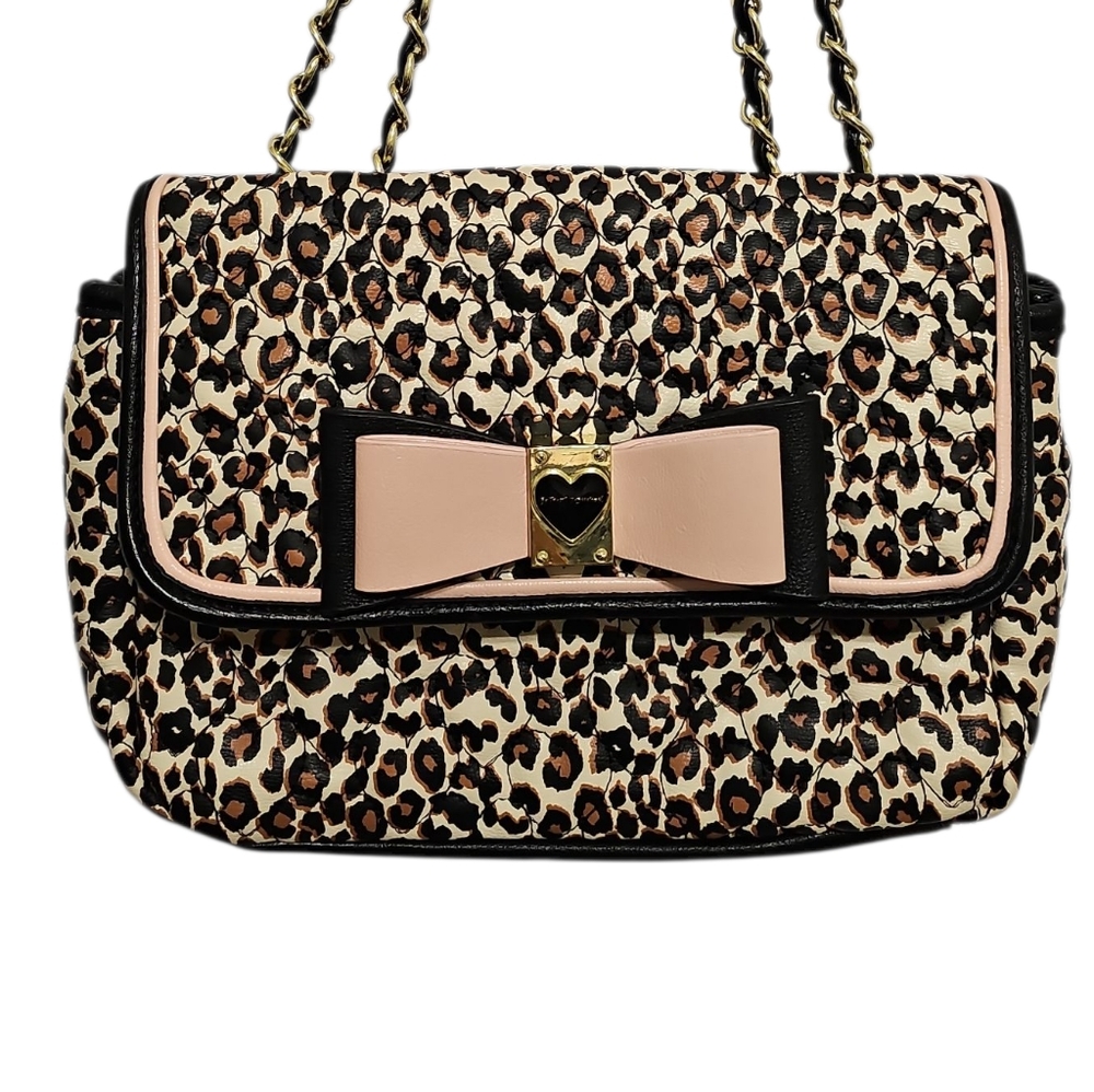 Bestey Johnson Animal Print Purse
